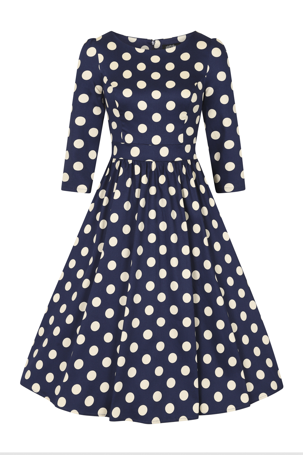 Milana Polka Dot Swing Dress